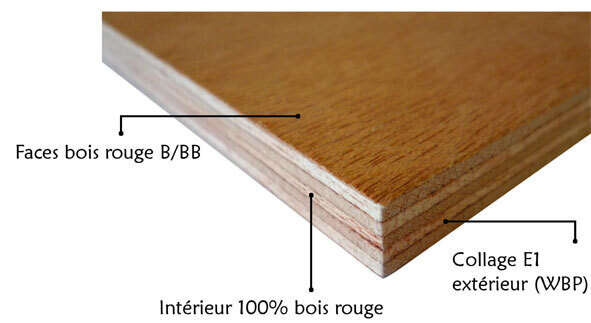 Panneaux techniques contreplaqués exotiques Femilia BOIS